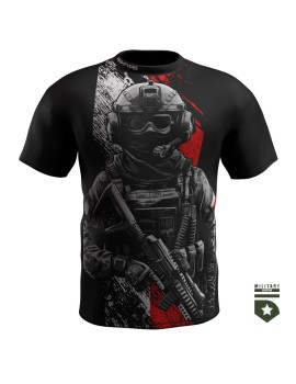 Mesh T-shirt Polish Soldier